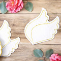 20 Serviettes en Forme d'Ailes 20 Serviettes en Forme d'Ailes