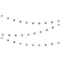 Guirlande d'étoiles Argent