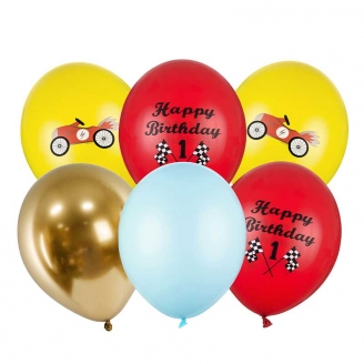 Ballons 30 cm Happy Birthday