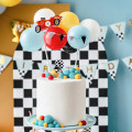 Topper Gâteau Ballon Voiture