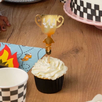 Décorations Muffins - Racing