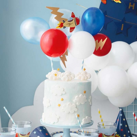 Chapeaux Avion et Nuage pour amuser les invités lors de l’anniversaire votre enfant.