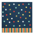 12 Serviettes de table Étoiles 12 Serviettes de table Étoiles