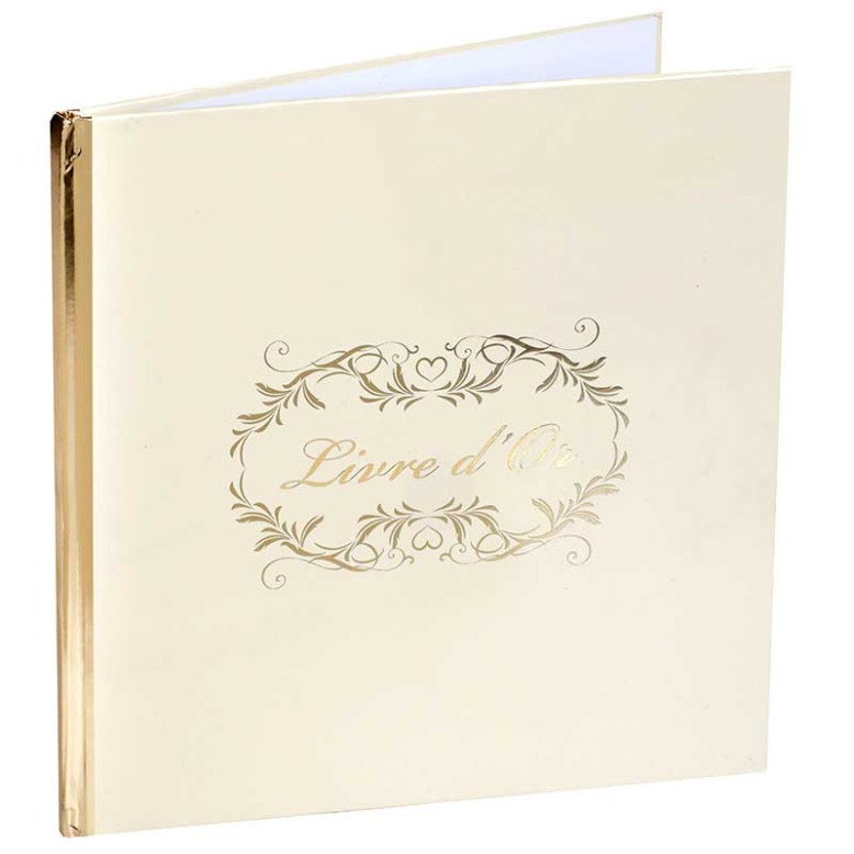 Livre d'Or Ivoire et Or