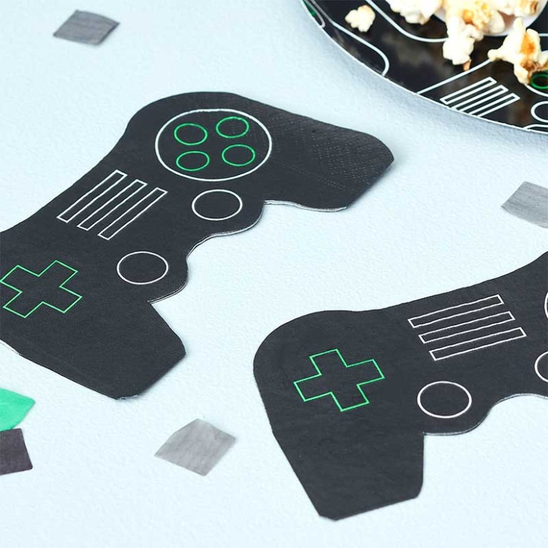 16 Serviettes gaming 16 Serviettes gaming