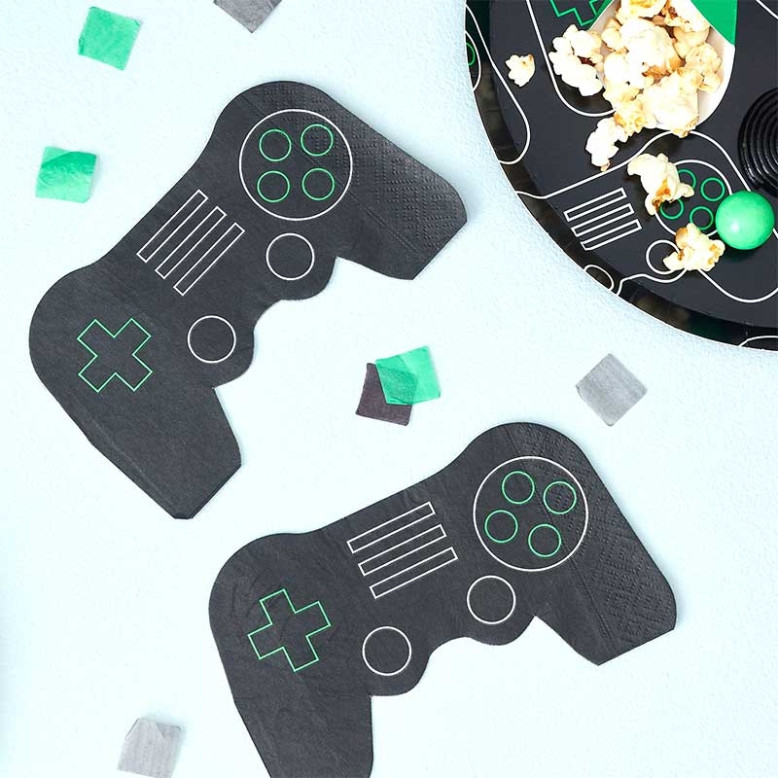 16 Serviettes gaming 16 Serviettes gaming