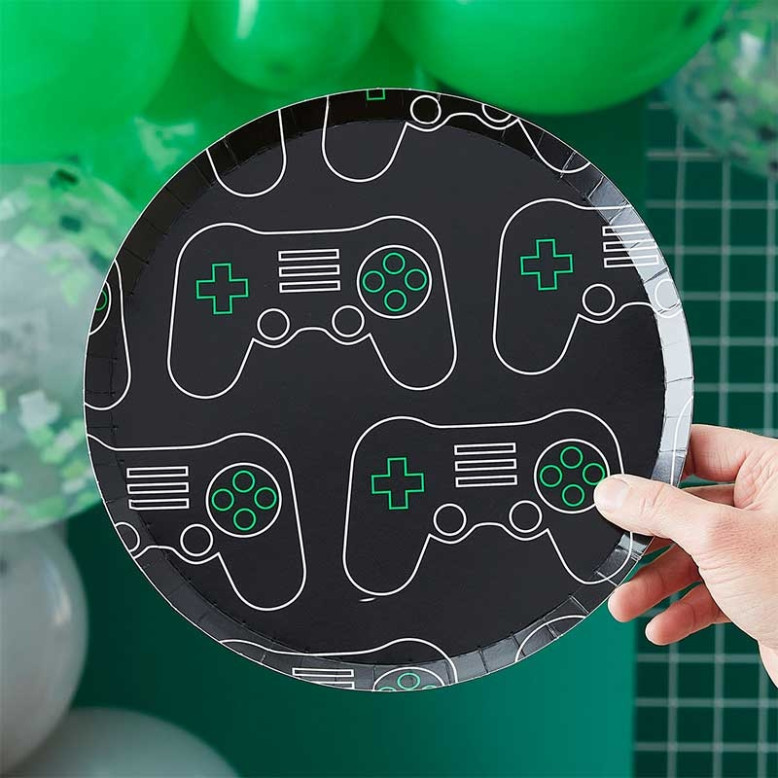 8 Assiettes Gaming 8 Assiettes Gaming