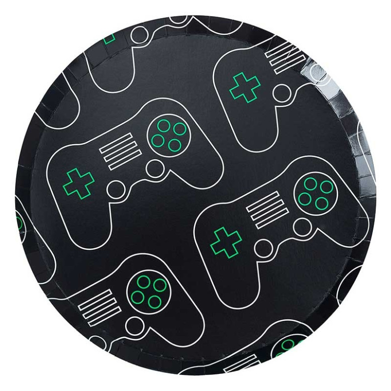 8 Assiettes Gaming 8 Assiettes Gaming