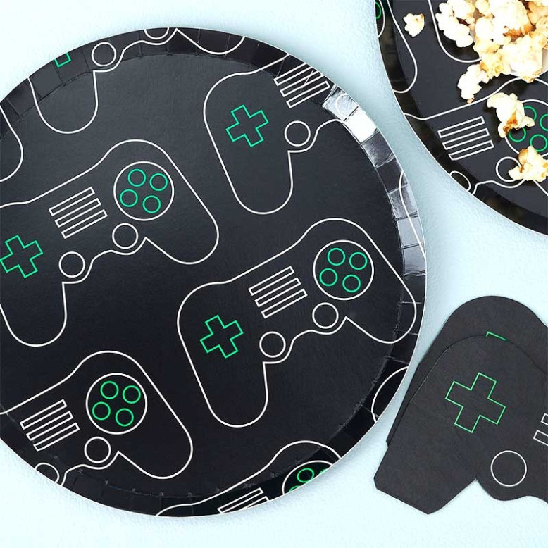 8 Assiettes Gaming 8 Assiettes Gaming