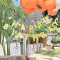 Banderoles Happy Birthday Insectes