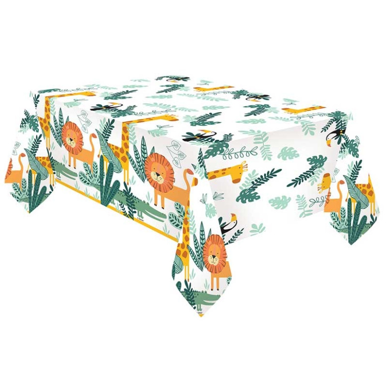 Nappe en papier Thème Savane Nappe en papier Thème Savane
