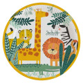 Assiette en carton Thème savane x 8 Assiette en carton Thème savane x 8