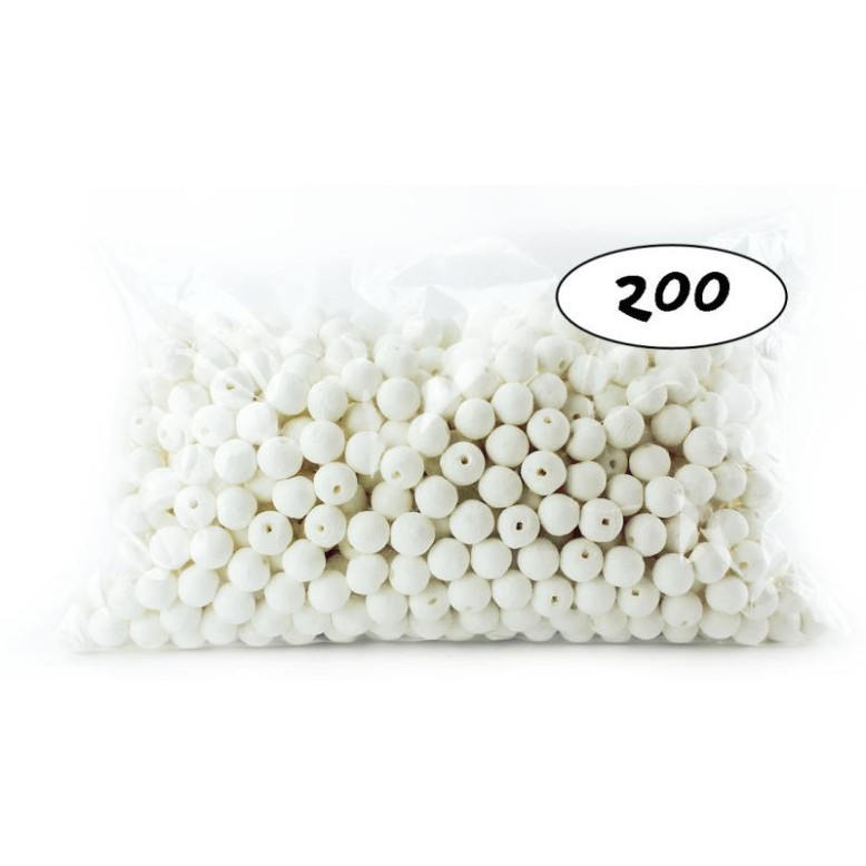 200 boules cotillons blanches 200 boules cotillons blanches