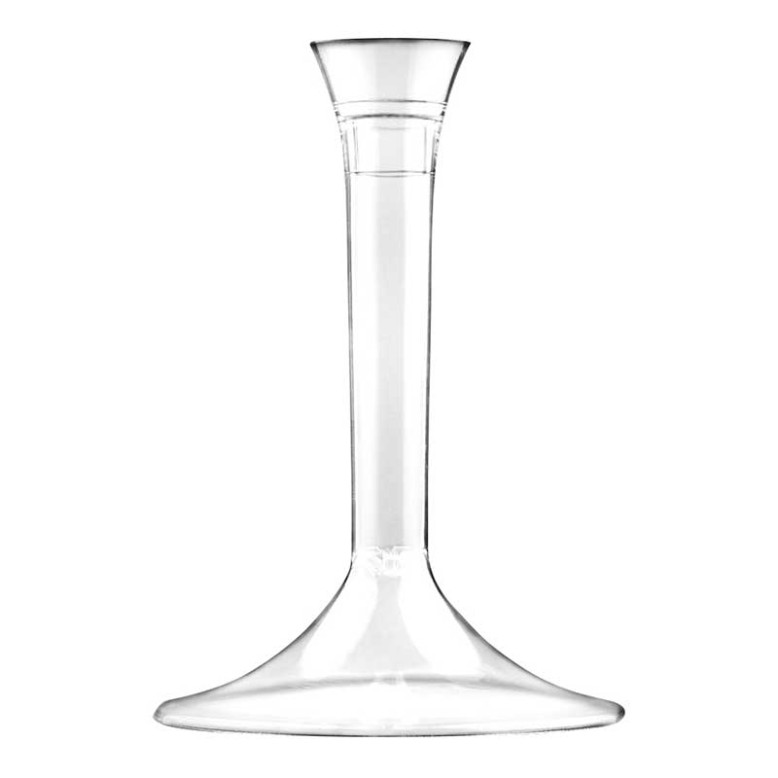 20 pieds transparents pour verres ou flûtes