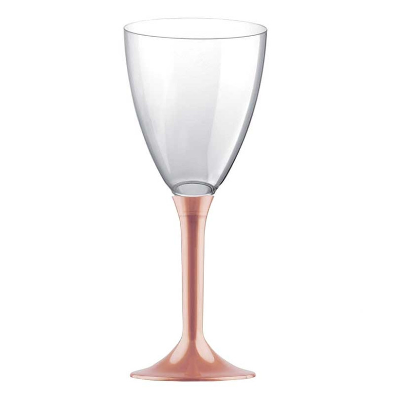 20 verres à Vin plastique rose gold (mat) 20 verres à Vin plastique rose gold (mat)