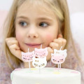 Bougies d'anniversaire Chaton x 6 Bougies d'anniversaire Chaton x 6