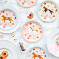 Assiettes Anniversaire Chevaux