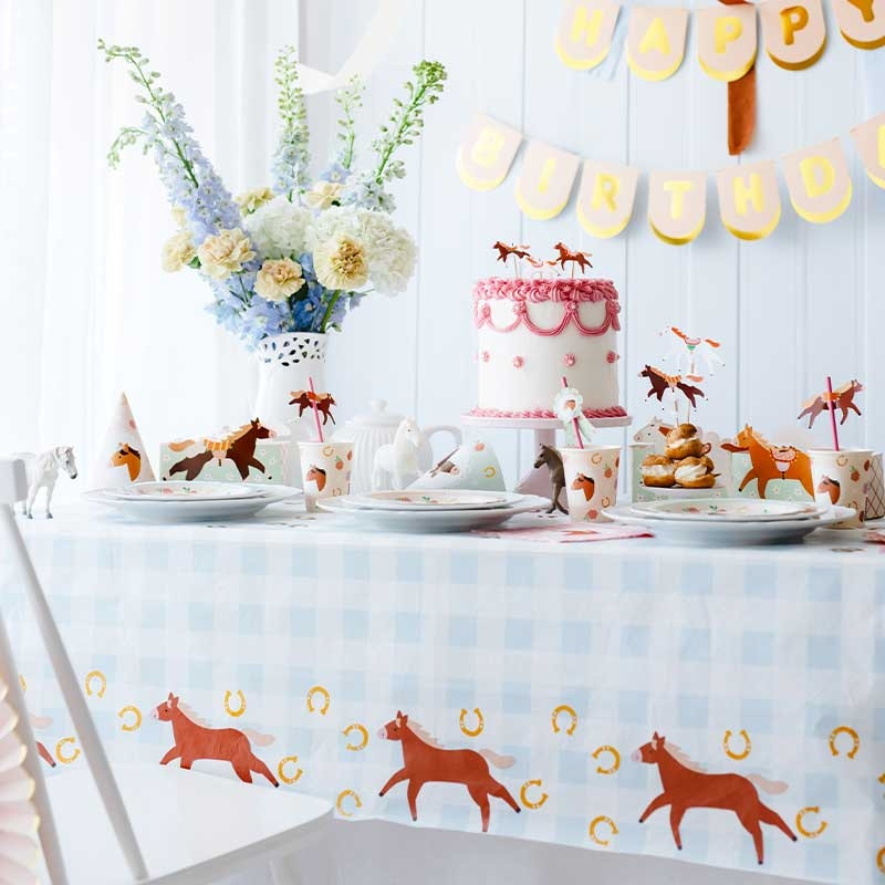2 Nappes Jetables Anniversaire Thème Jungle - 108x180cm - Plastique Imperméable - Enfants Garçons Filles