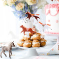 Décorations Cheval pour gâteau x 6 Décorations Cheval pour gâteau x 6