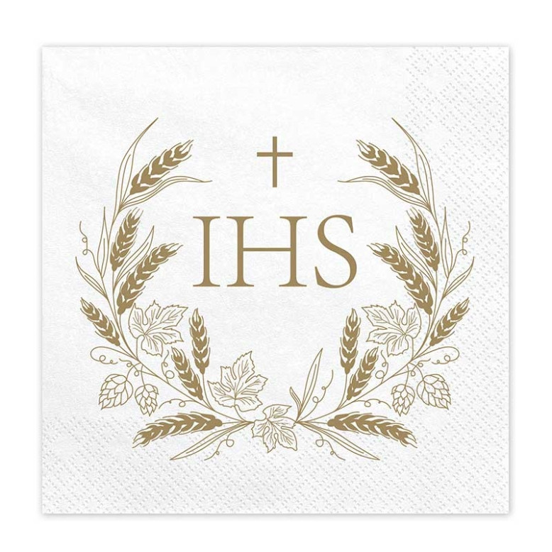Serviette pour Baptême x 12 Serviette pour Baptême x 12