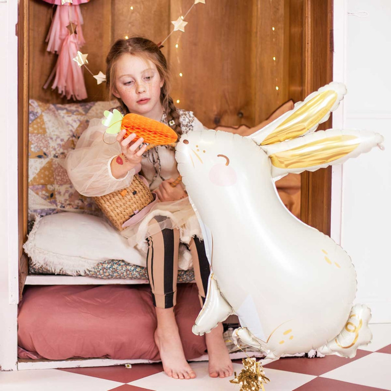 Carotte de Pâques Alvéolé en Papier Carotte de Pâques Alvéolé en Papier