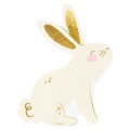 20 Serviettes de Table Lapin - Décoration de Pâques