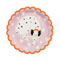 Assiettes en papier motif Dalmatien - Lot de 6