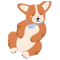 Serviettes en papier Corgi - Lot de 12