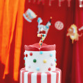 Bougie d'Anniversaire Arlequin