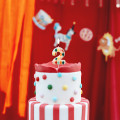 Bougie d'Anniversaire Arlequin