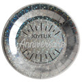 Assiette Anniversaire Argenté Lot de 10