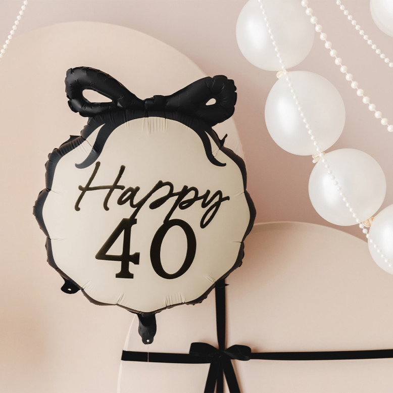 Ballon Aluminium Happy 40 Ans Ballon Aluminium Happy 40 Ans