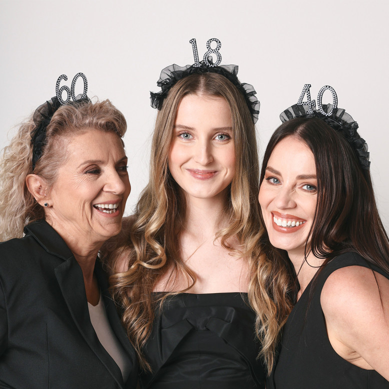 Serre-Tête 40 Ans Élégant - Anniversaire 40 Ans Chic - Dragées Anahita Serre-Tête 40 Ans Élégant - Anniversaire 40 Ans Chic - Dragées Anahita