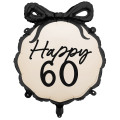 Ballon Aluminium Happy 60 Ans