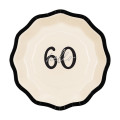 Assiettes en Carton Hello 60 Lot de 6 Assiettes en Carton Hello 60 Lot de 6