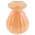 Vase Floral en Verre couleur Pêche
