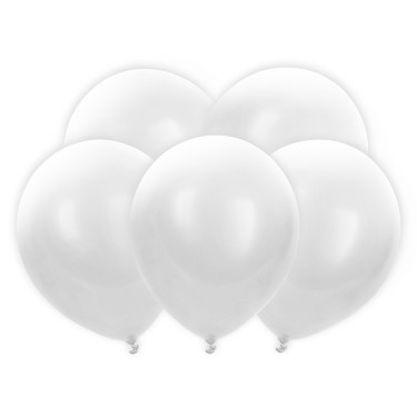 5 Ballons à Led Blanc 5 Ballons à Led Blanc