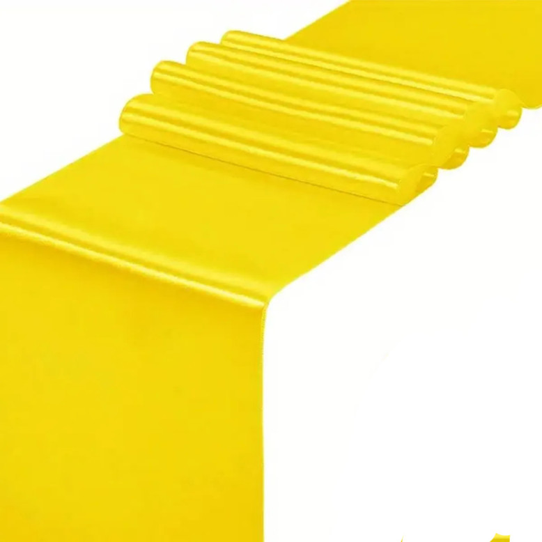 Chemin de table en satin 30cm x 275cm - Donnez une touche d'élégance à votre décoration de table ! Chemin de table en satin 30cm x 275cm - Donnez une touche d'élégance à votre décoration de table !