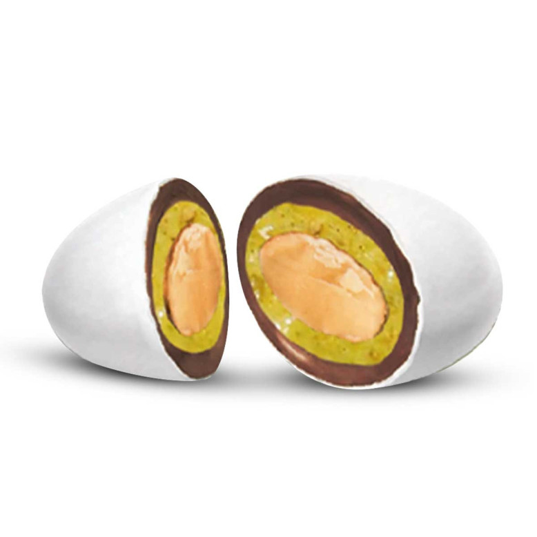 Dragées Amande au chocolat de Dubaï Blanches - Dragées Anahita Dragées Amande au chocolat de Dubaï Blanches - Dragées Anahita