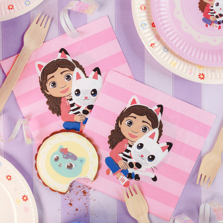 Serviettes en papier Gabby et la Maison magique x 20