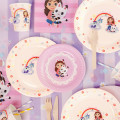 Assiettes en carton Gabby et la Maison magique 23 cm