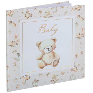Livre d’or bébé Little Teddy - Livre D'Or Baby Shower - Dragées Anahita