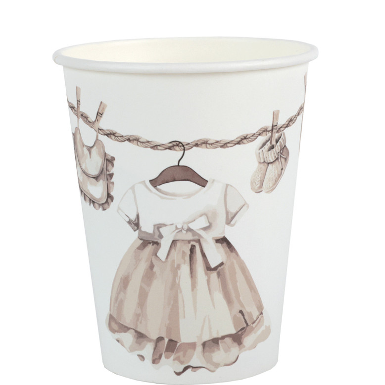 Gobelets Little Teddy x6 – Décoration Baptême Mixte - Dragées Anahita Gobelets Little Teddy x6 – Décoration Baptême Mixte - Dragées Anahita