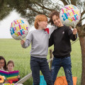 Ballon Alu Joyeux anniversaire mulitcolor