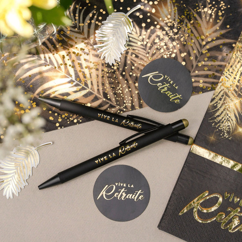 Stylo Retraite Dorée Stylo Retraite Dorée