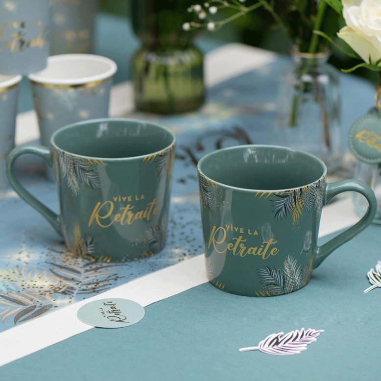 Mug Retraite Vert Mug Retraite Vert