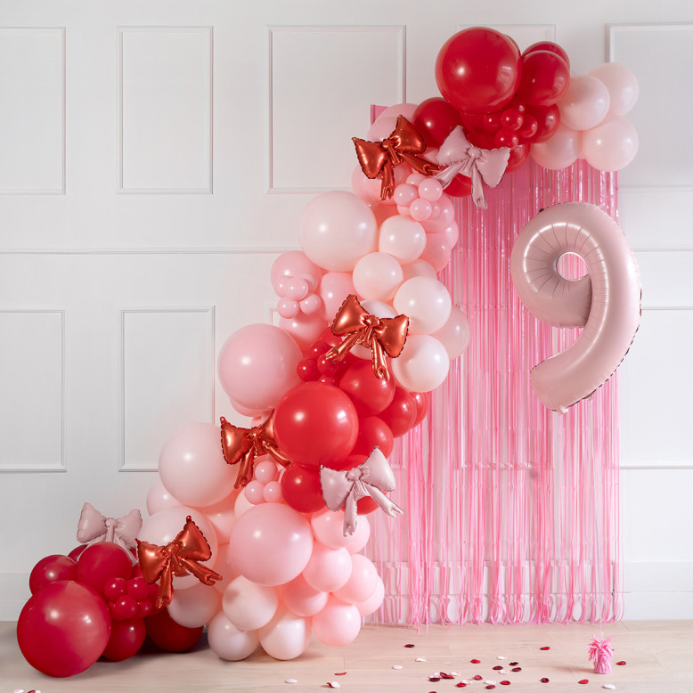 Rideau de Fête Rose Clair - Rideau pour Fête - Dragées Anahita
