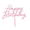 Topper Happy Birthday rose
