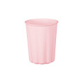 4 Gobelets en plastique réutilisables Rose Clair