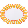2 Plateaux de présentation Yellow Party